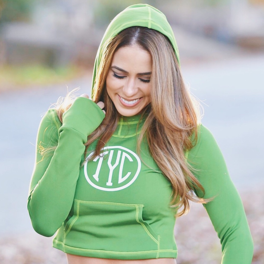 TYC Premium Cropped Hoodie in Small